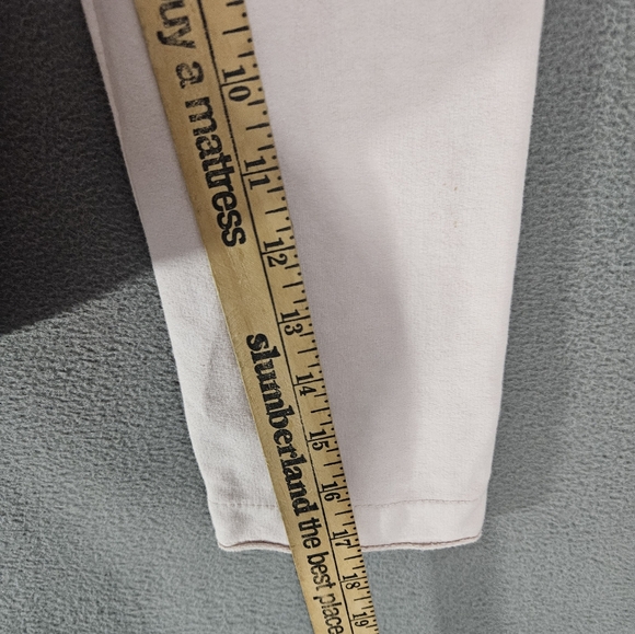 Suzy D London Womens Medium Blazer Jacket Light Pink Cotton Double Button - Picture 6 of 8